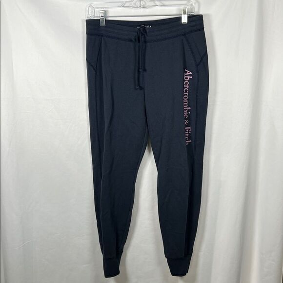 Abercrombie and Fitch Navy Blue Joggers size M - Picture 1 of 5